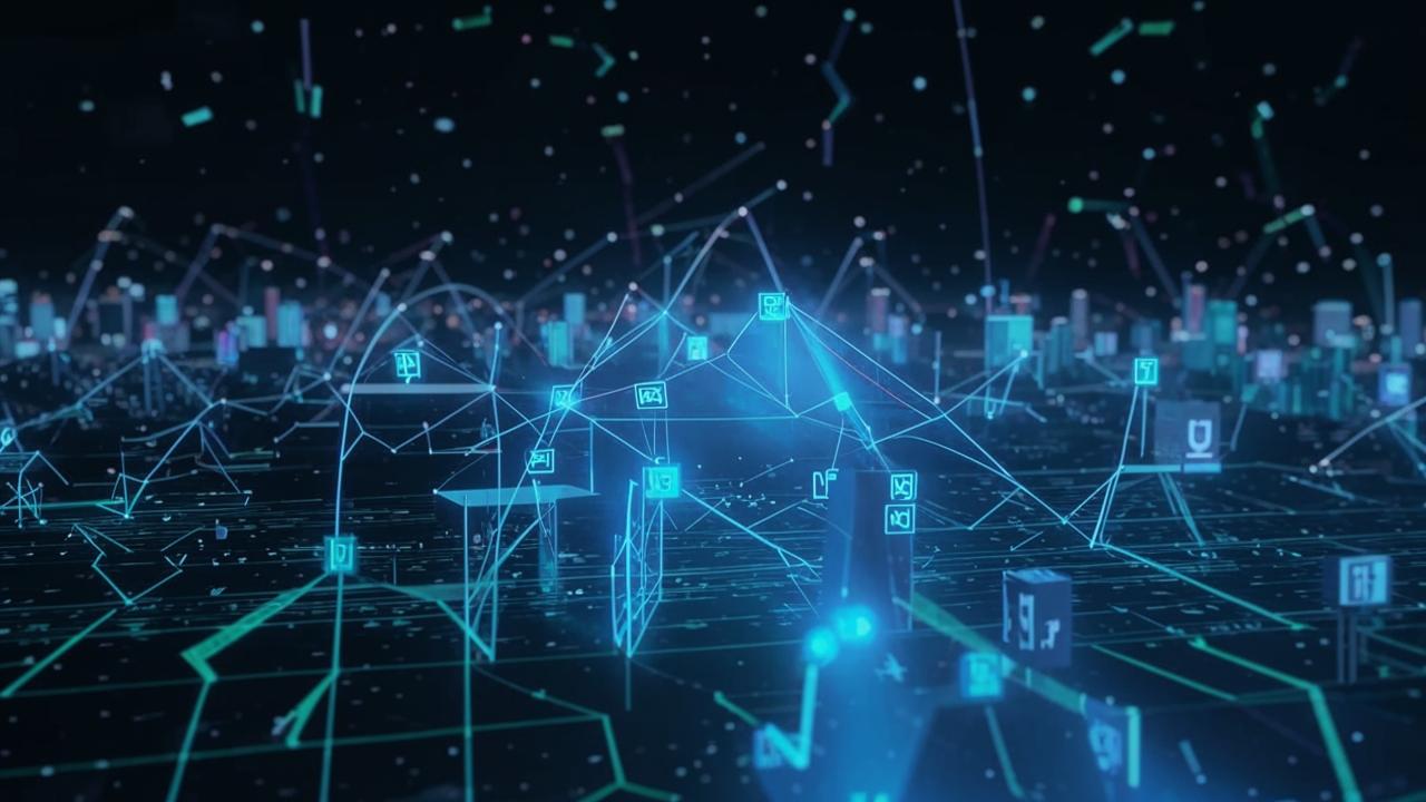 Abstract partnership network with AI integration